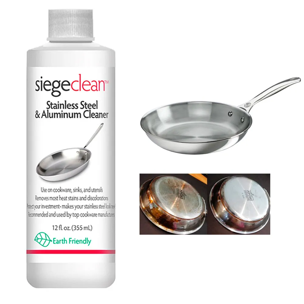 3 Bottles Stainless Steel Aluminum Cleaner Polish Metal 36 Oz Sinks Pots Shine