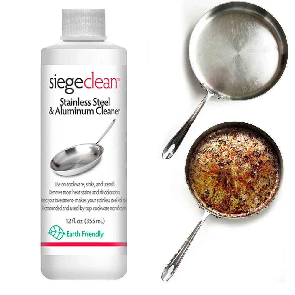 3 Bottles Stainless Steel Aluminum Cleaner Polish Metal 36 Oz Sinks Pots Shine