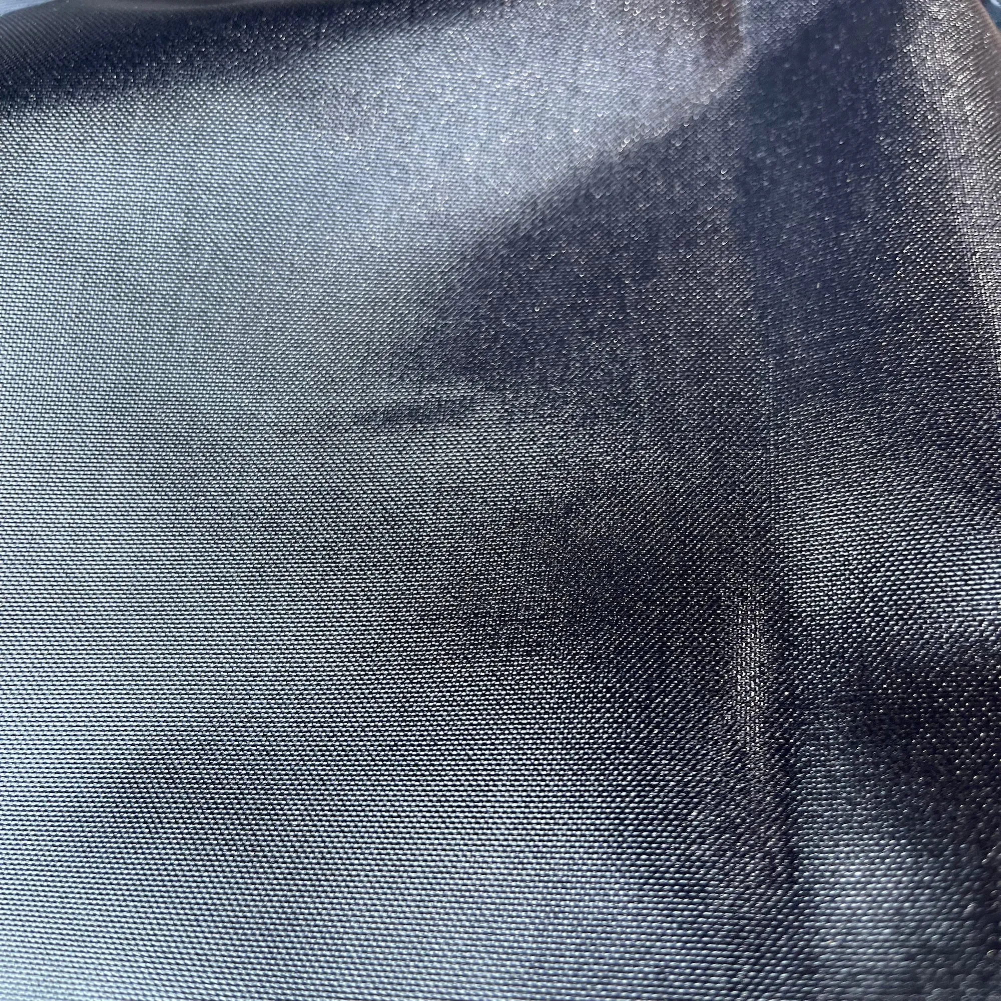 400D 100% Nylon Urethane Coated Fabric - 60 Inches Wide, Black | FabricLA