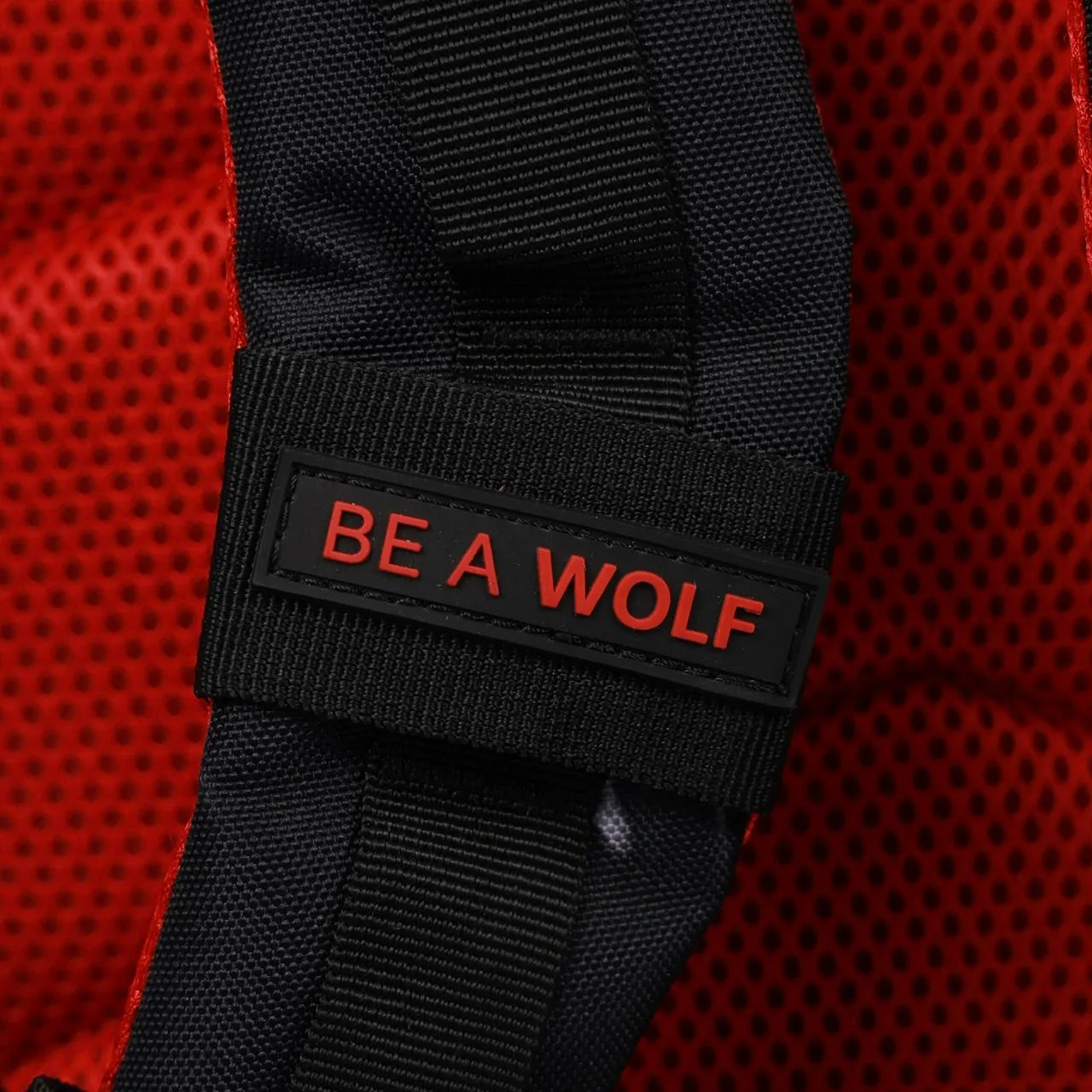45L Backpack Black Lightning Immortal Red