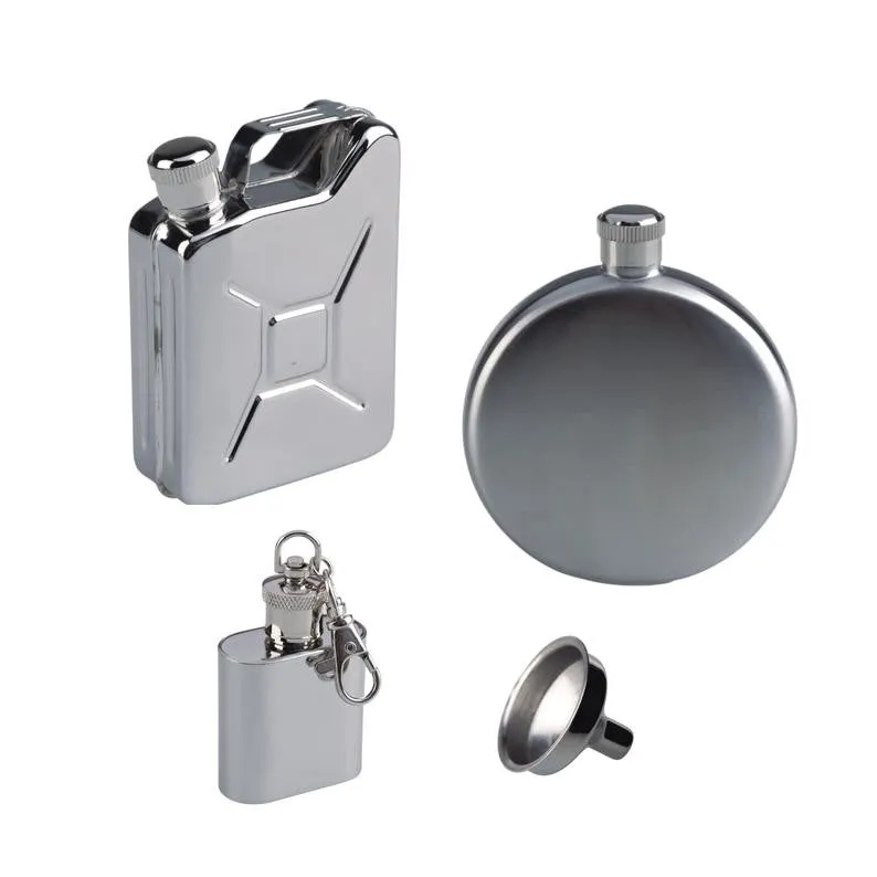 Ace Camp Stainless Steel Flask Gas Can Shape