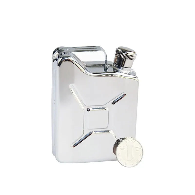 Ace Camp Stainless Steel Flask Gas Can Shape
