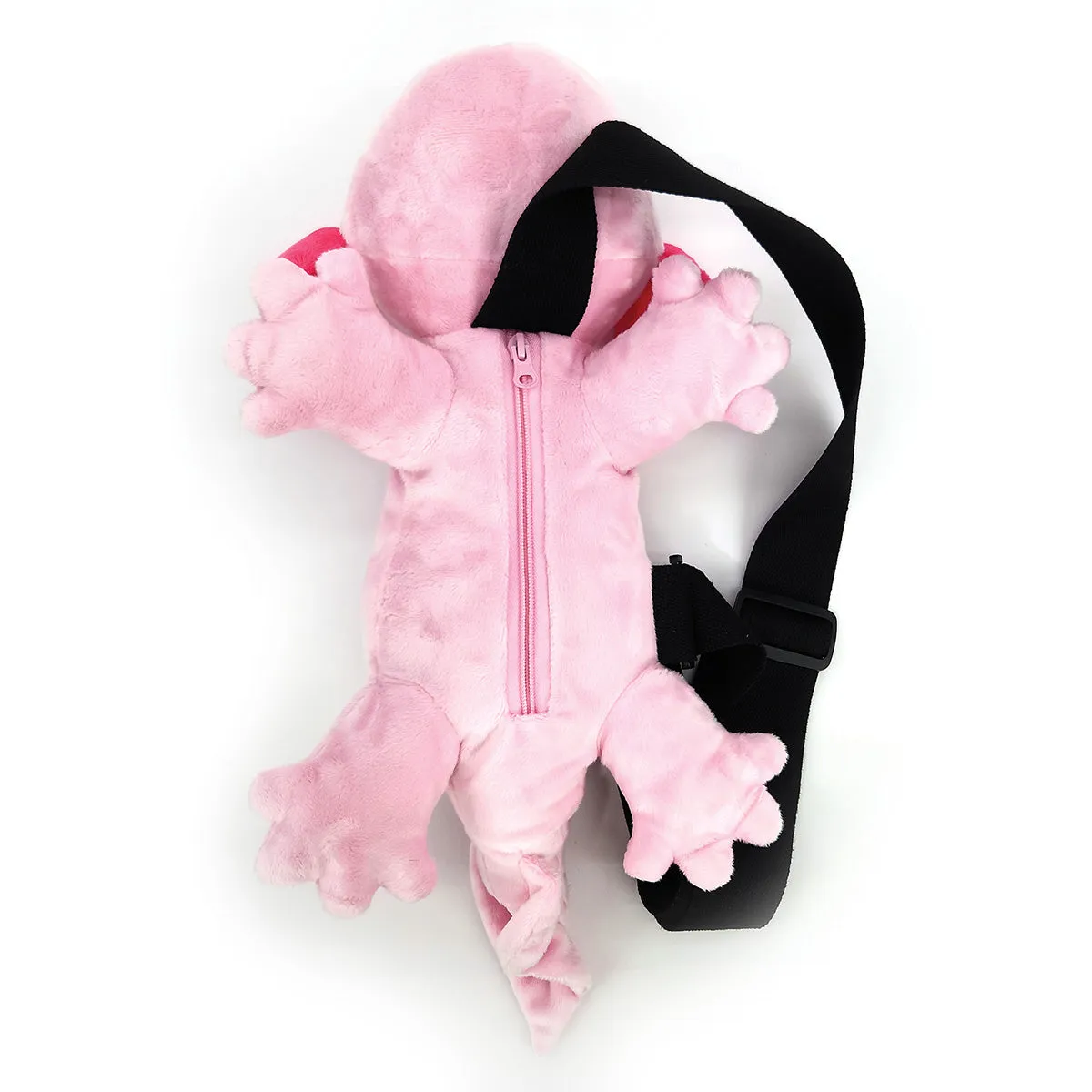 Backpack - Plush Axolotl Sling