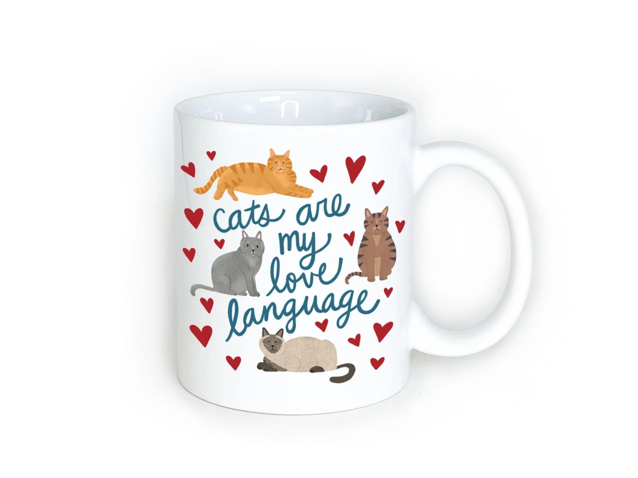 Cats are My Love Language - Cat Mug