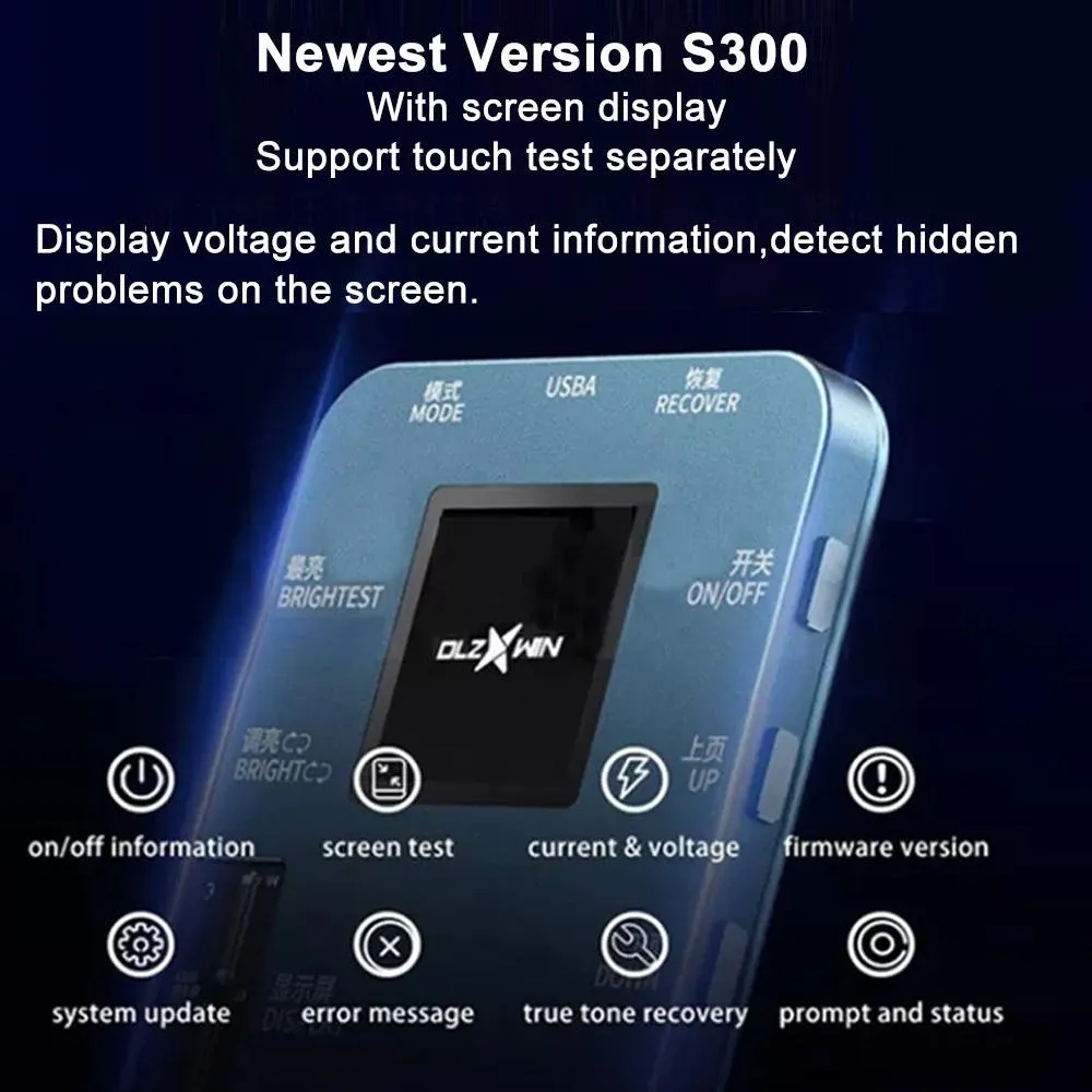 Dl S300 Lcd Screen Tester Tool 3d Touch Test for Iphone 12 11 Xs Xr 8 7 6s Series