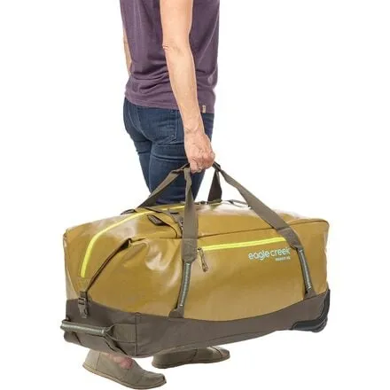 Eagle Creek 110L Migrate Trolley Duffle Bag in Field Brown