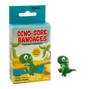 GAMAGO Dino-Sore Adhesive Bandages (Pack of 18)