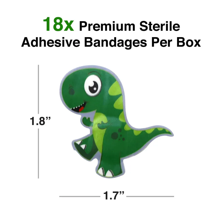 GAMAGO Dino-Sore Adhesive Bandages (Pack of 18)