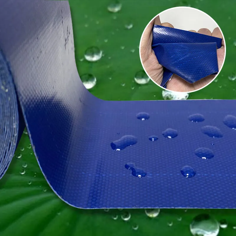 High adhesive tarpaulin tape