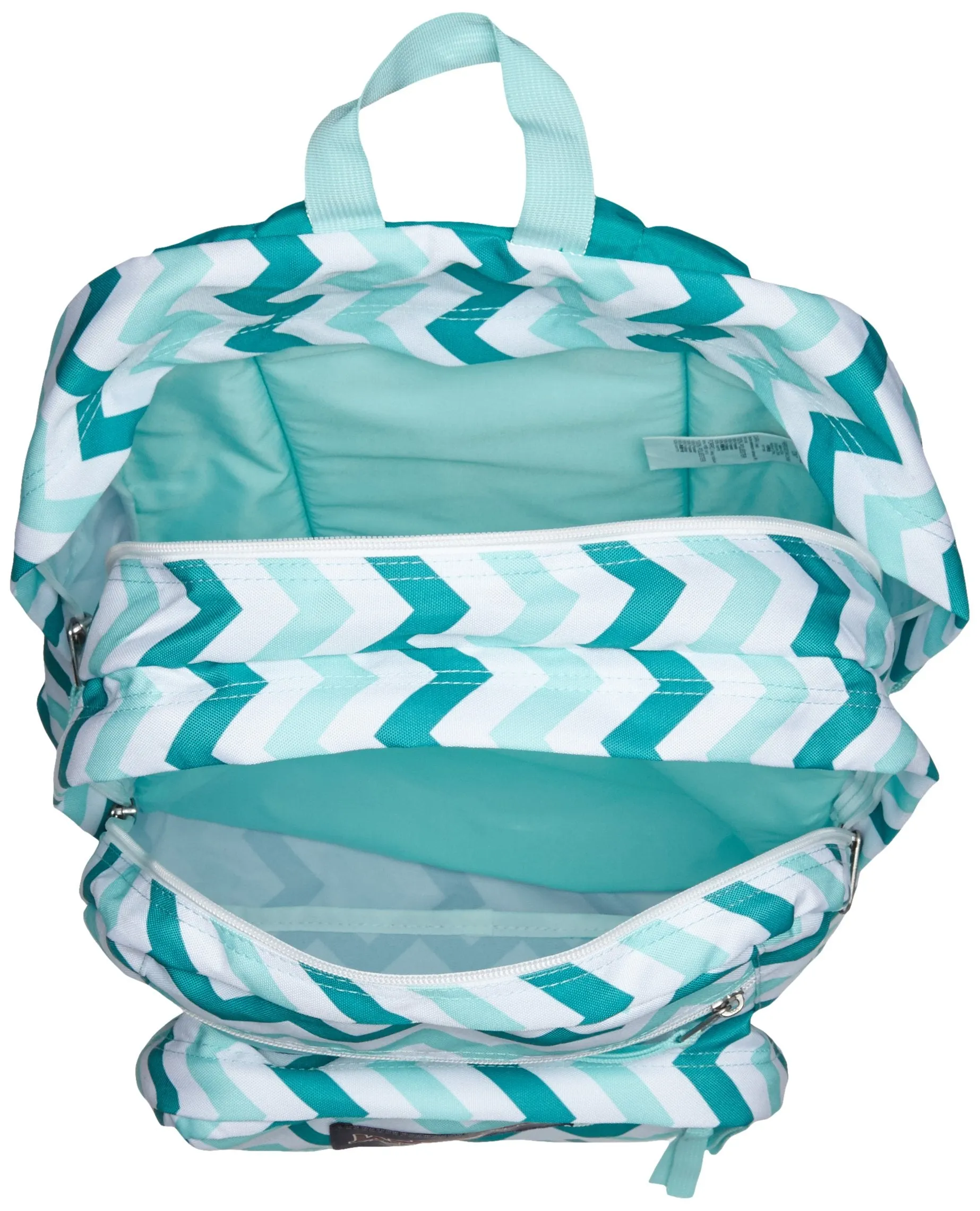 JanSport Big Student Classics Series Backpack - Aqua Dash Zuo Bisou