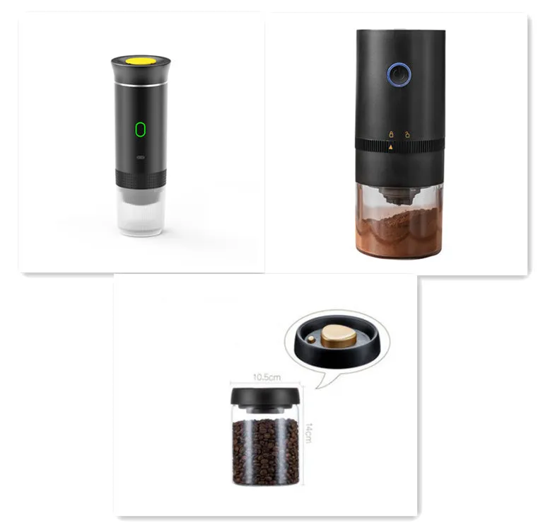 PORTABLE ESPRESSO/COFFEE MACHINE FOR TRAVEL/CAMPING/OFFICE