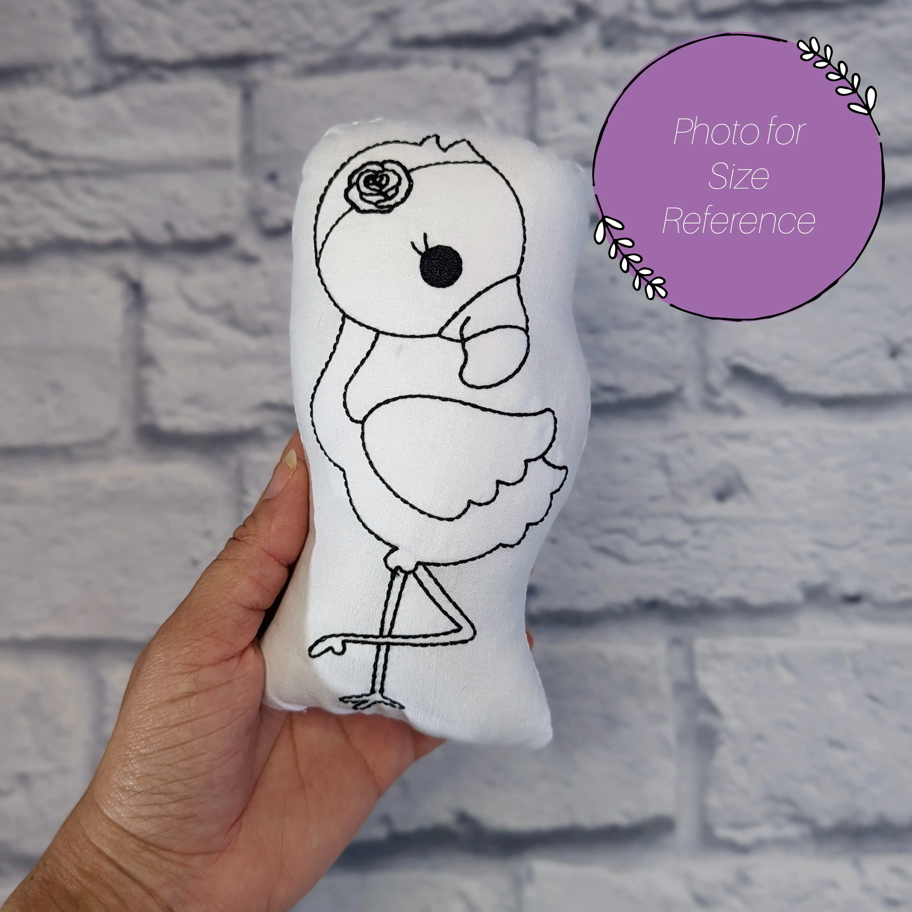 Sleepover Girl Doodle Doll